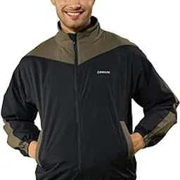 dollar Men's Polyester Colourblock Windcheater Jacket With Side Pockets-picture-48