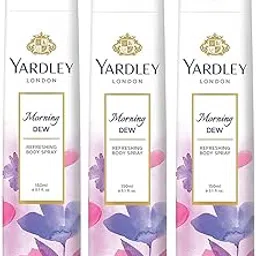 Yardley London Morning Dew Deodorant Combo For Women (150 ml Each) PACk Of 3 image 1
