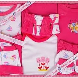 Mini Berry 8 Piece Unisex Baby's Gift Set (Pink)-picture-28