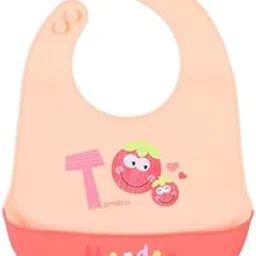 BABY STATION Silicone Baby Bib | Waterproof Feeding Bib with Crumb Catcher Pocket | Adjustable Neckline with Button Closure | Washable & Reusable Silicone Bib for Babies 6–36 Months-picture-35