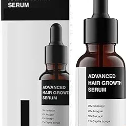 Hair Growth Serum | 3% Redensyl + 4% Anagain + 3% Baicapil + 1% Capilia Longa, Rosemary, Biotin & Rice Extract | Thick Density | Hair growth & Hair fall control serum for Women & Men | 30ml-image-24