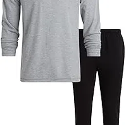 eddie bauer Men's Pajama Set - Thermal 2 Piece Lounge set - Long Sleeve Thermal and Cozy Sweatpants for Men (S-XXL)-picture-31