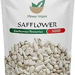 Mewar Impex Safflower Seeds 200 Gm, Kardi, Kusum Beej for Wild Parrots and Birds-picture-25
