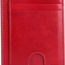 brooklyn bridge Genuine Leather Slim Minimalist Front Pocket Wallet - Credit Card Holder Card Cases with ID Window for Men Women-picture-45