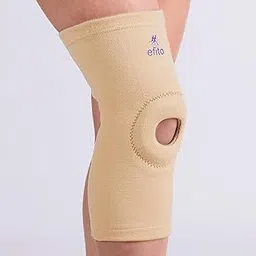 Unisex Open Patella Knee Cap Support for Men and Women Gym, Sports, Exercise, Running & Cycling | Knee Brace for Pain Relief for Legs | Free Size (1, Skin)-picture-11