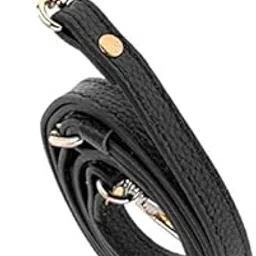 ZOOMELLA 2xAdjustable Cow Leather Shoulder Bag Strap Bags Replacement Black-picture-18