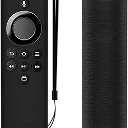 ETUZI Silicone Protective Remote Cover Compatible for Fire TV Stick Light Alexa Voice Remote Cover - (Remote Not Included) (Black)-picture-23