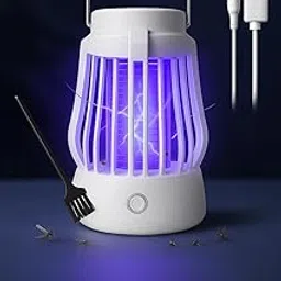 UDHVREKH 2-in-1 Mosquito Killer Lamp with Night Lamp | USB Rechargeable Electric Insect Zapper | Silent & Eco-Friendly Fly Catcher for Bedroom, Office & Outdoor Use | Safe for Kids & Pets-picture-38