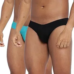 la intimo BASIICS Men's Ultra-Soft Classic Brief (Pack of 2)-picture-43