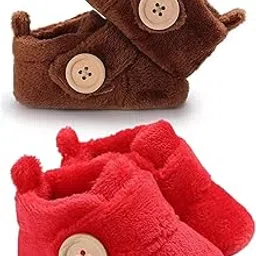 star fish Baby Boys & Girls 3 TO 12 Months Skin Friendly Comfortable Baby printed Booties-picture-43