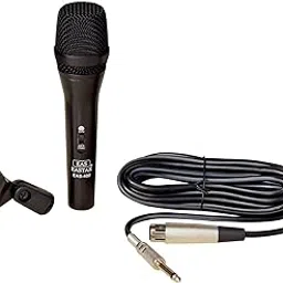 kh Professional Dynamic Microphone Cardioid Unidirectional Vocal Handheld MIC with Hard Carry Case, Holder/Clip & 26ft XLR Audio Cable to 1/4'' Audio Connection (EAS_500)-picture-15