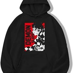 absolute defense Demon Slayer Hoodie Men Women Anime Causal Stylish Latest Black Blue Maroon-picture-2