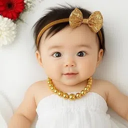 Generic Girls hair band Accessories hair headwraps soft headclips for girls-picture-17