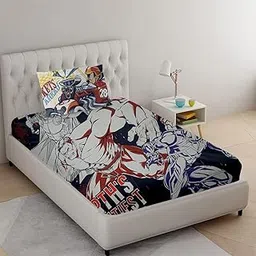 Bhoomi Impex Unique Random Corton Print Single Cotton Bedsheet – Soft, Breathable & Durable Bed Linen for a Comfortable Sleep-picture-15