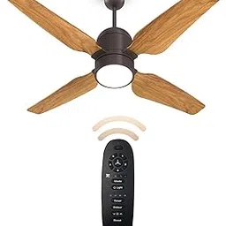 Havells 1200mm Momenta Underlight BLDC+ Ceiling Fan | Remote Controlled, Smart Fan, IoT Enabled, Alexa & Google Home Compatible | Upto 60% Energy Saving, 2 Year Warranty | (Smoke Brown Pine Wood)-image-66