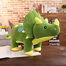 Tickles Dinosaur Soft Stuffed Plush Animal Toy for Kids Boys & Girls Birthday Gift (Color: Green Size: 35 cm) image 1