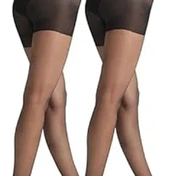 RiddhiTrade Ultra Sheer Pantyhose for Women Control Top Tights Shaping Nylon Support Stockings Black-picture-64