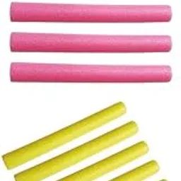 BNF® Sporting Goods-Fitness Running & Yoga-Fitness Equipment & Gear-Trampolines - 12Pcs Pink&Yellow Trampoline Pole Sleeves 40x4.5cm for Kids Jumping Bed-picture-16