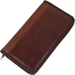 Zestale PU Leather Multiple Cheque Book/Passbook Passport/Car Document Holder | Professional Files Folder | Documents Holder for Men and Women (Set of 1, Dark Brown)-picture-43