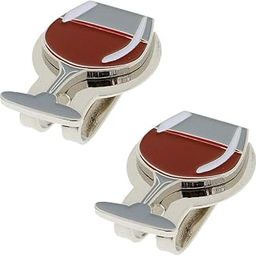 ivelect 2 Pcs Golf Ball Marker Hat Clip Detachable Magnetic Mark Cap Clip Red-picture-26