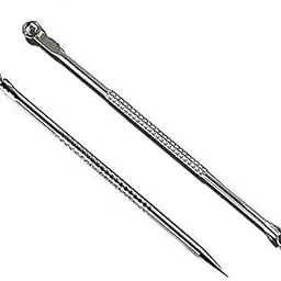 Angelie 1pc Stainless Steel Black Head Remover Pointed and 1pc Rounded Needel-picture-18