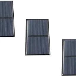 Treedix 3pcs 2V 300mA Polysilicon Solar Panel Glue Solar Cell Battery Charger DIY Solar Product Mini Small Solar Panel Module Kit Polycrystalline Silicon Encapsulated in Waterproof Resin (300mA)-picture-43