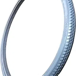 eOnekart 22 Inch (22×1 3/8) Replacement Wheelchair Puncture Proof Solid PU Rear Wheel Tires Grey (Pack Of 1)-image-4