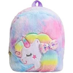 locrift Soft Plush Backpack for Kids | Lightweight School & Travel Bag for Girls | Cute Mini Shoulder Bag for Birthday Gift-picture-52