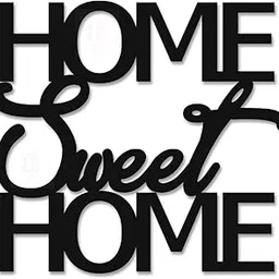 Art Street Wood Vintage Home Sweet Home Wall Art (5.5 x 11.7 inch, Black, ASMDF22477)-image-15