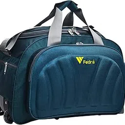 fedra Expandable Waterproof Polyester Duffel Travel Bags Man Woman Duffle Luggage Bag 45 L Green-picture-53