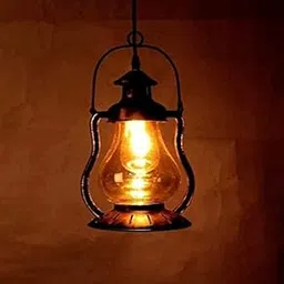 kinis Decorative Hanging Lamp/Pendant Lamp/Ceiling Light to Décor Home/Living Room/Bedroom/Office/Dining/Cafe/Restaurants, Balloon Look, Copper Antique (Pack of 1, with Bulb)-image-48