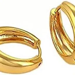 shobhram Kaju 316L Stainless Steel Earrings for Men and Boys | Fashion Non Piercing Earrings for Men | Stainless Steel Earrings for Boys-picture-57
