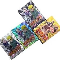 Lilheaven® Naruto Cards 20Pc Playing Foil Cards for Kids (Rainbow, Golden, Silver and Black 5Pc Each)-picture-34