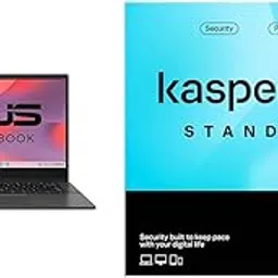 ASUS Chromebook CM14, Octa-Core MediaTek Kompanio 520, 14" (32.46 Cms) FHD, Thin and Light Chromebook (8GB RAM/128G + Kaspersky Standard 1 Device 1 Year (Physical Pack) image 1