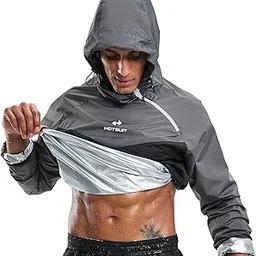 HOTSUIT Sauna Suit Men Weight Loss Jacket Pant Gym Workout Sweat Suits-picture-30