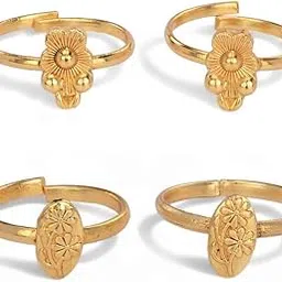 Pack of 2 Pair Toe Rings Adjustable, Trendy & Fashion Accessories-image-49