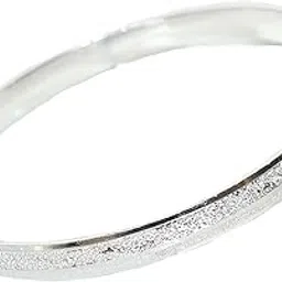 silver elegance Pure 925 Sterling Silver Men's Kada | Textured Pattern Design | Festive Collection | Wear for Special Occassion | Gift For Men Premium Silver Jewellery-picture-40