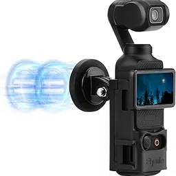 BRDRC Pocket 3 Magnetic Mount, Magnet Bracket Expansion Adapter Holder with Cold Shoe on Car, Railings, Refrigerators for DJI Osmo Pocket 3 Creator Combo Handle Accessories-image-12