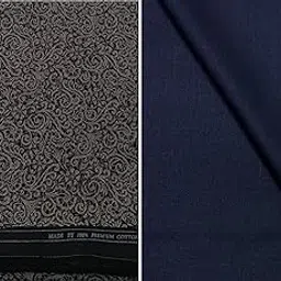 pri & su cottlinns Pri & Su CottLinn Combo fo Giza Cotton Floral Shirt 5000103 & Trouser 90004-picture-14