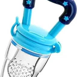 Ganpati Enterprises Fruit/Food Feeder/Pacifier/Nibbler with Silicon Mesh (Blue)-picture-28