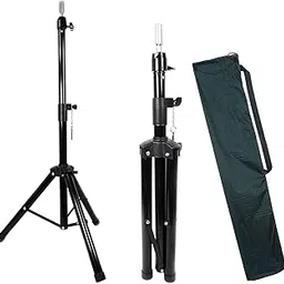 BLUSHIA Cosmetology Hairdressing Mannequin Manikin Training Doll Wig Head Adjustable Stand Tripod-image-8