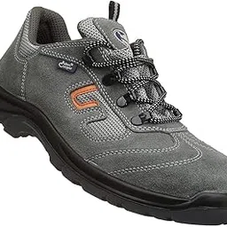 allen cooper 1459 Safety Shoe Sporty Design - S.T,Buff Non Din Swede Leather PU-Grey, LA-picture-19