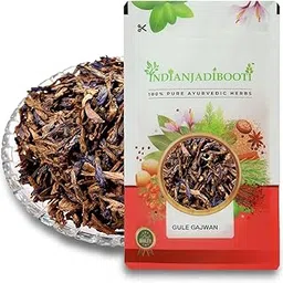 IndianJadiBooti Gule Gaozaban - Gajwan Phool, 100 Grams Pack | Pack Of 2-image-35