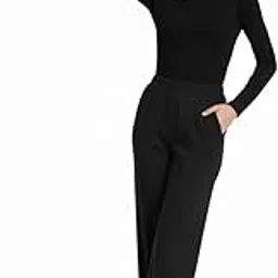 kaish - Stylish Women's Palazzo Pants: Trendy Cotton Blend Casual Wear for Fashion-image-1