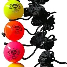 Joura's World T-20 Soft Cricket Balls Practice, Training for All Age Group, Recommended for Indoor/Outdoor Street & Beach Cricket (Pack of Five,Multi)-image-35