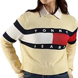 tommy hilfiger Relaxed Fit Cotton Crew Neck Sweater-picture-37