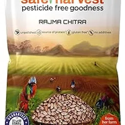 Safe Harvest Pesticide-Free Rajma Chitra | Vegan | Gluten Free - 500 Gm-picture-26