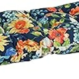 Blazing Needles Tufted Outdoor Bench Cushion, 46 x 19, Alfinia Fresco Caspian-picture-20