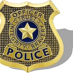 medsor Police Badge Pin and Brooch for Women, 1, Stainless Steel, amazonite-picture-19