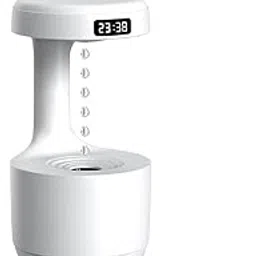 Drumstone (𝐒𝐩𝐞𝐜𝐢𝐚𝐥 𝟏𝟓 𝐘𝐞𝐚𝐫𝐬 𝐖𝐚𝐫𝐫𝐚𝐧𝐭𝐲) Anti-Gravity Water Drop Humidifier with LED Display, 800ml Ultrasonic Cool Mist Maker, Quiet 4-Hour Auto Shut-Off, Portable Desktop-picture-25